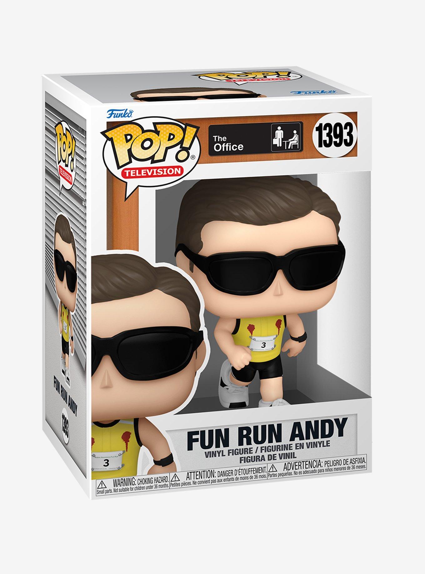 Funko Pop! Television The Office Fun Run Andy Vinyl Figure, , alternate