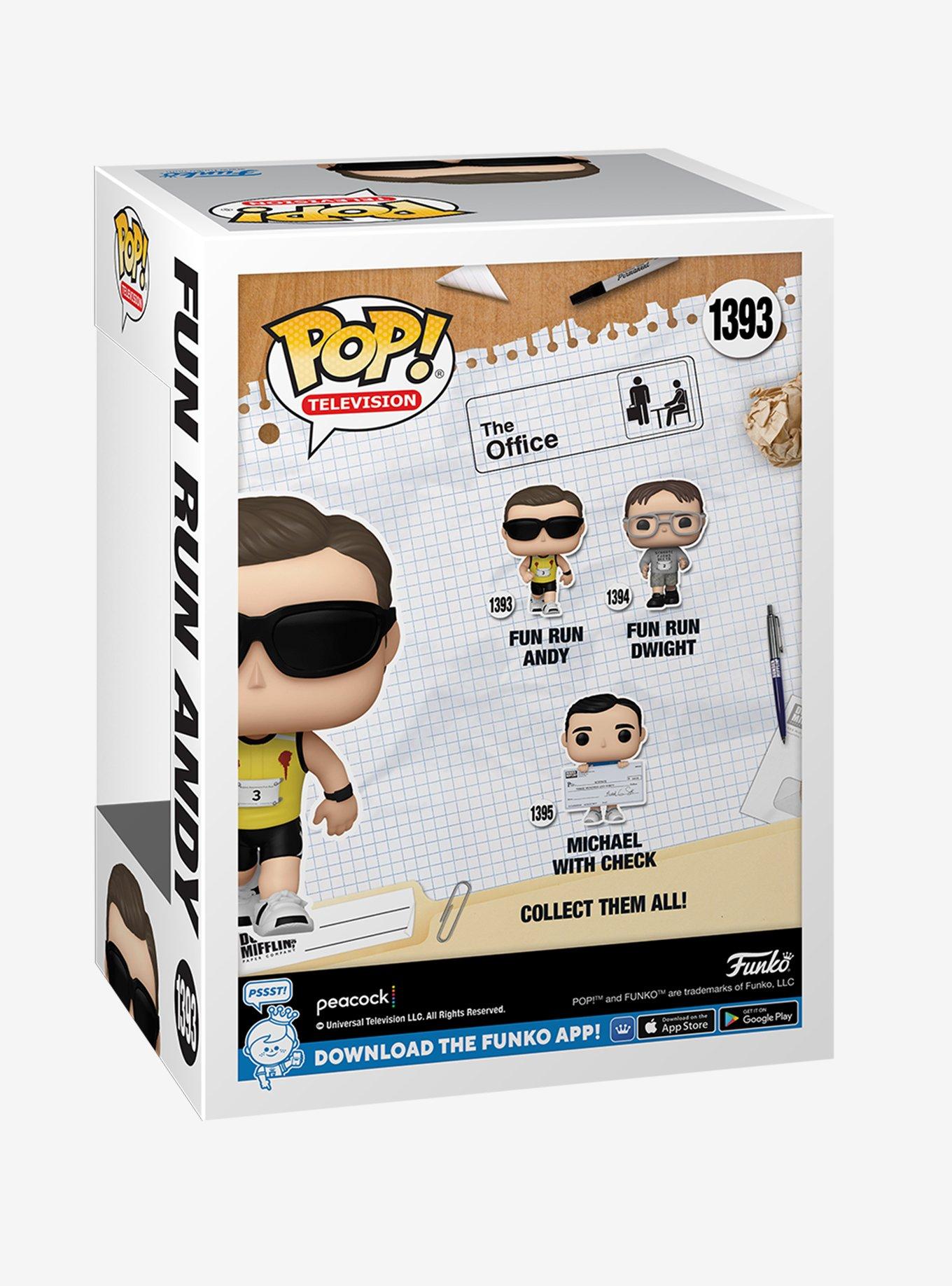 Funko Pop! Television The Office Fun Run Andy Vinyl Figure, , alternate