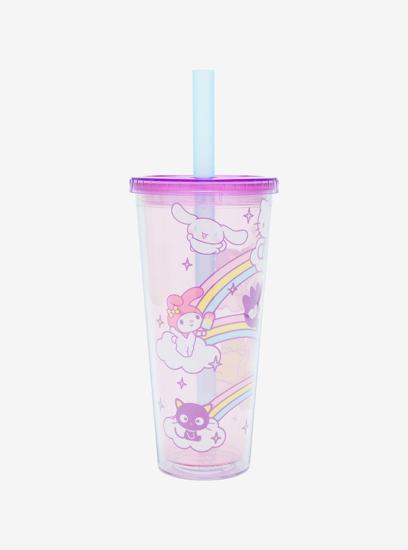 Hello Kitty And Friends Rainbow Boba Acrylic Travel Cup, , alternate