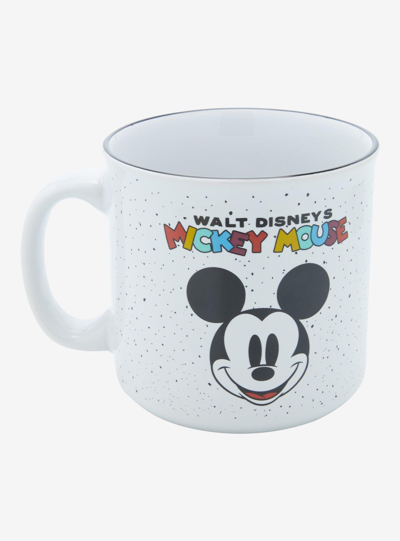 Disney Mickey Mouse Vintage Speckled Camper Mug, , hi-res