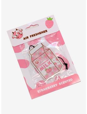 Strawberry Milk Carton Strawberry Scented Air Freshener - BoxLunch Exclusive, , hi-res