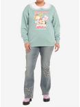 BT21 Sweetie Collared Girls Sweatshirt Plus Size, MULTI, alternate