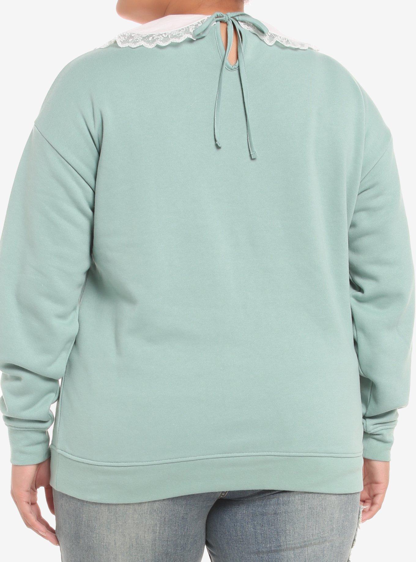BT21 Sweetie Collared Girls Sweatshirt Plus Size, MULTI, alternate
