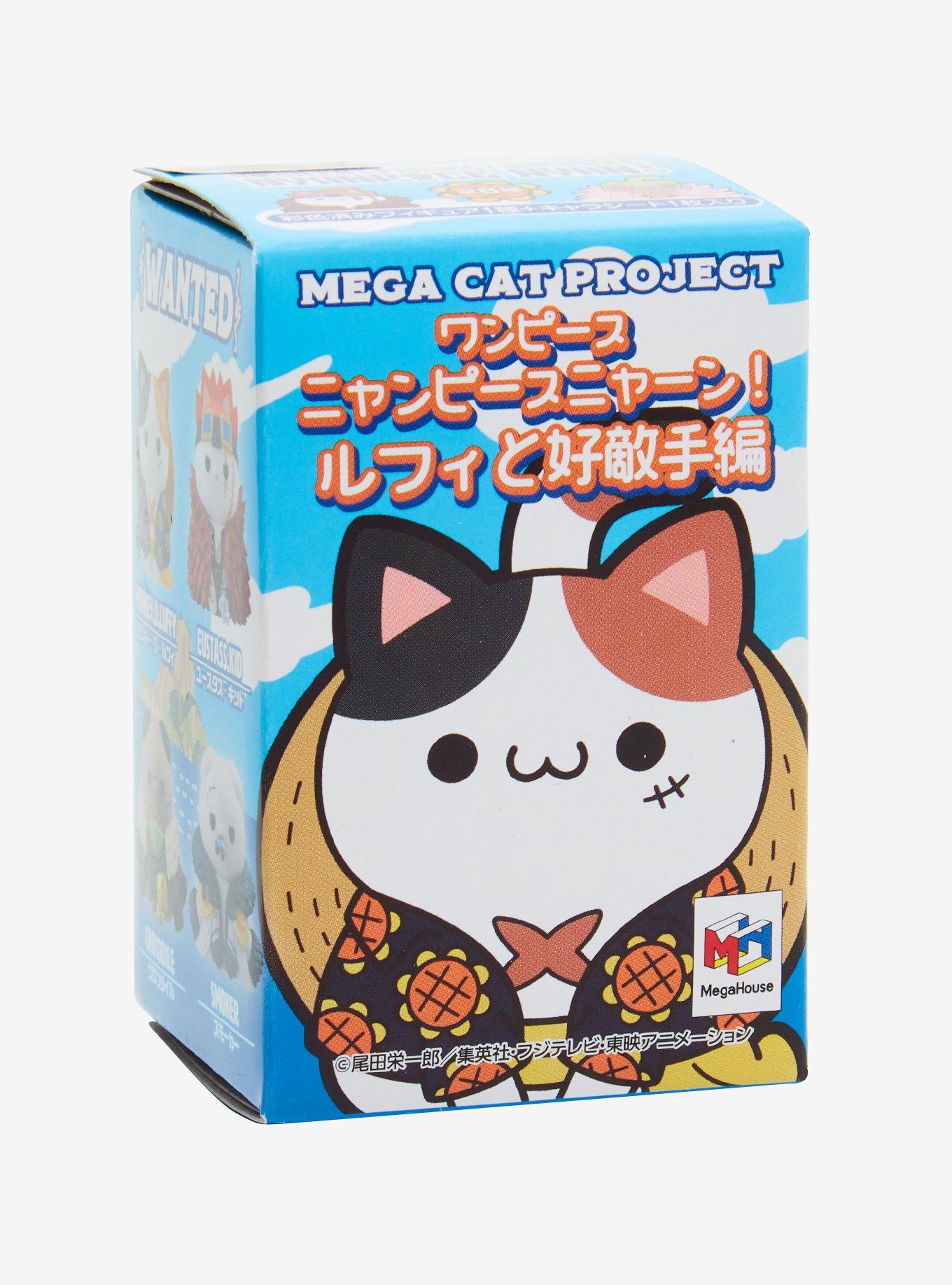 One Piece Mega Cat Project Nyan Piece Nyaan! Luffy & Rivals Blind Box Figure