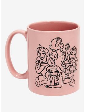Disney Princesses Sketch Group Portrait Mug, , hi-res