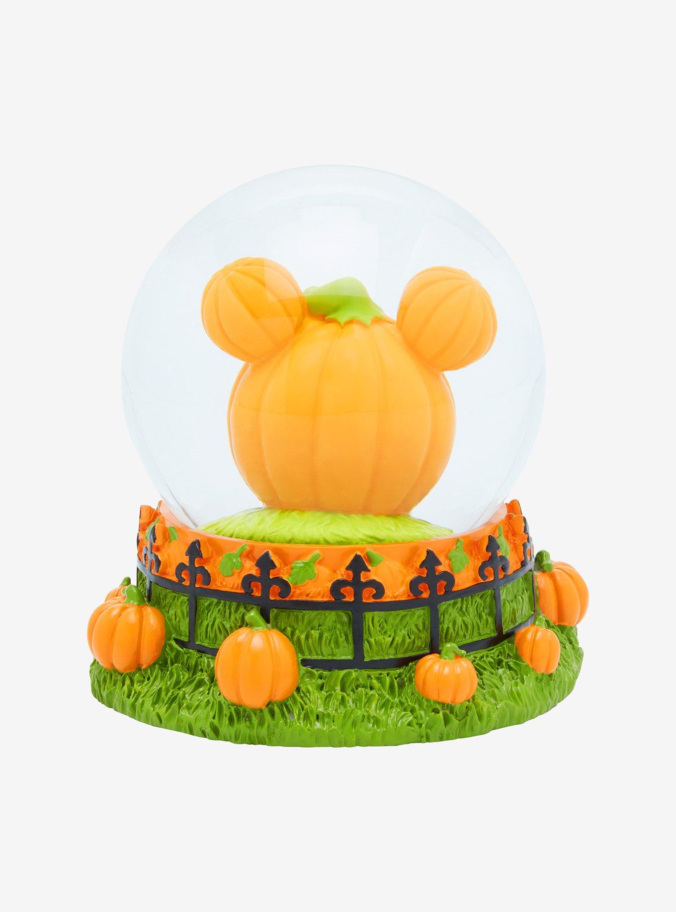 Disney Mickey Mouse Jack-O-Lantern Snow Globe, , alternate