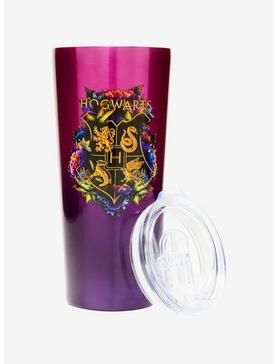 Harry Potter Hogwarts Crest Ombre Travel Mug, , hi-res