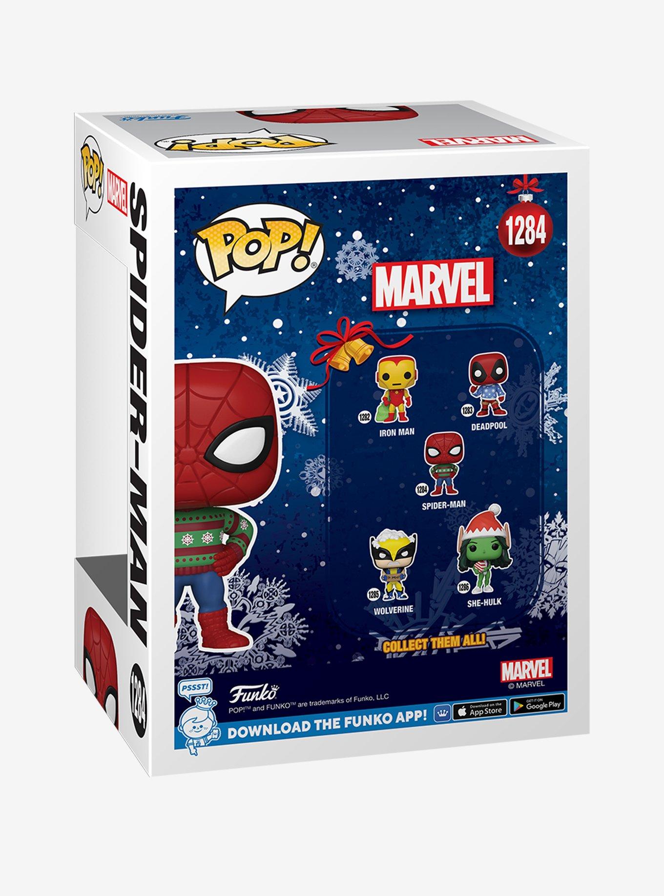 Funko Marvel Pop! Spider-Man Vinyl Bobble-Head Figure, , alternate