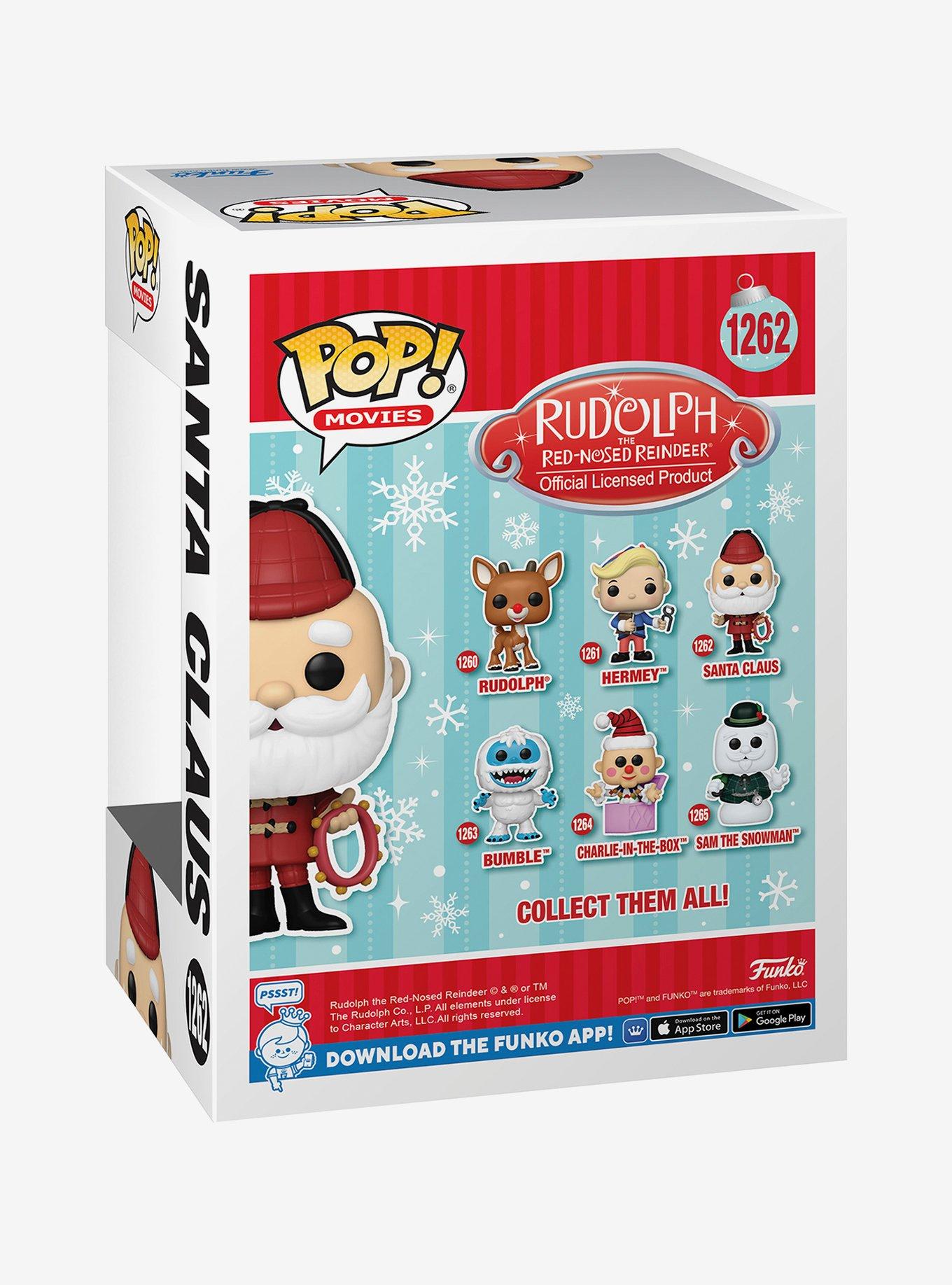 Funko Rudolph The Red-Nosed Reindeer Pop! Movies Santa Claus Vinyl Figure, , alternate