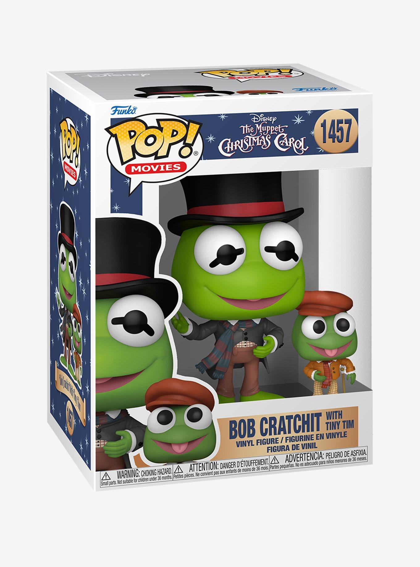 Funko Disney The Muppet Christmas Carol Pop! Movies Bob Cratchit With Tiny Tim Vinyl Figure, , alternate