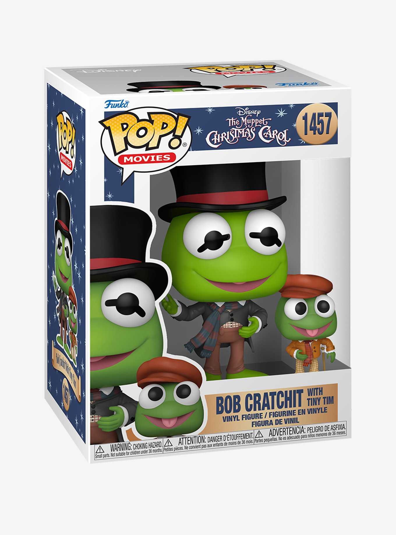 Funko Disney The Muppet Christmas Carol Pop! Movies Bob Cratchit With Tiny Tim Vinyl Figure, , hi-res