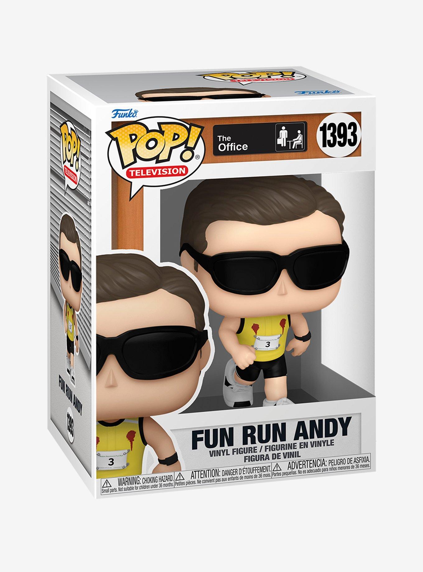 Funko The Office Pop! Television Fun Run Andy Vinyl Figure, , hi-res