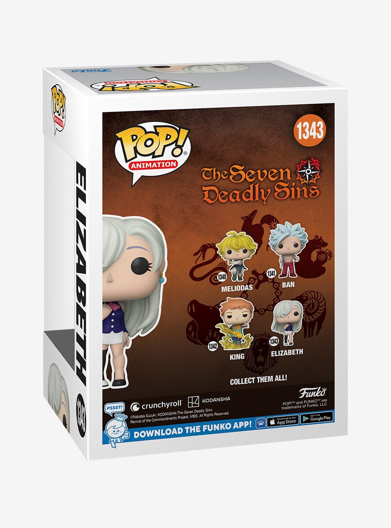 Funko The Seven Deadly Sins Pop! Animation Elizabeth Vinyl Figure, , alternate