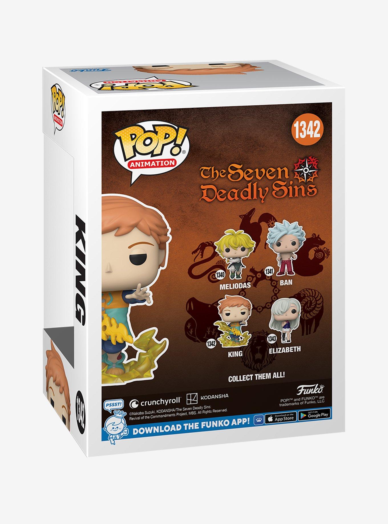 Funko The Seven Deadly Sins Pop! Animation King Vinyl Figure, , alternate