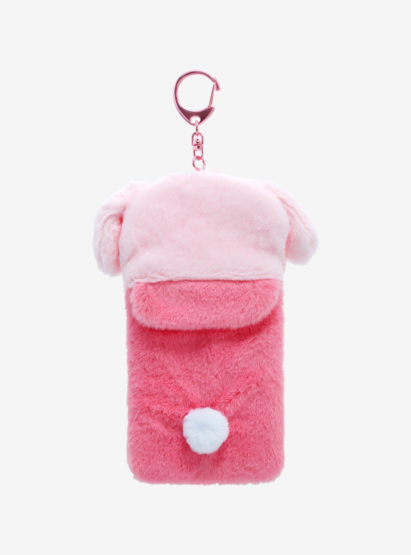 My Melody Plush ID Holder Key Chain, , alternate