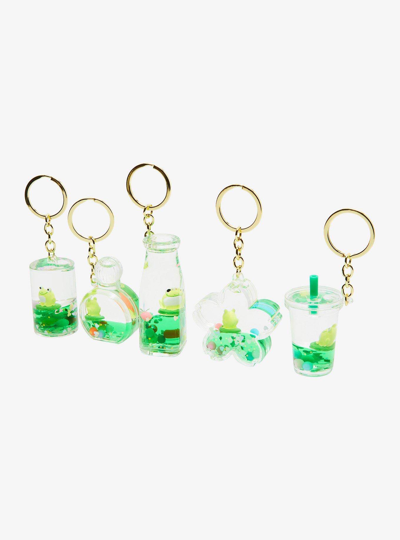 Frog Lily Pad Liquid Assorted Blind Key Chain, , alternate