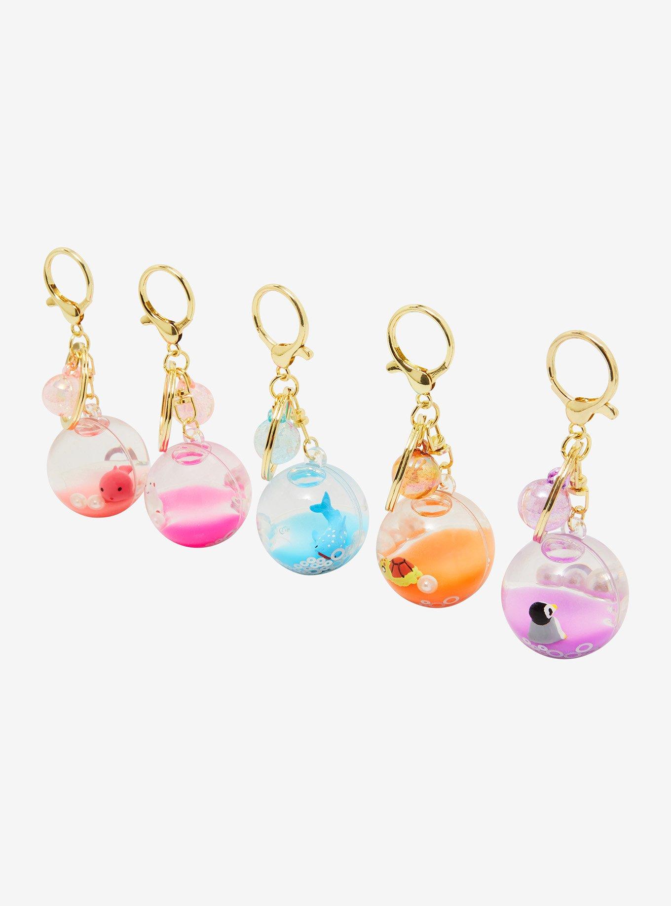 Sea Animal Liquid Assorted Blind Key Chain, , alternate