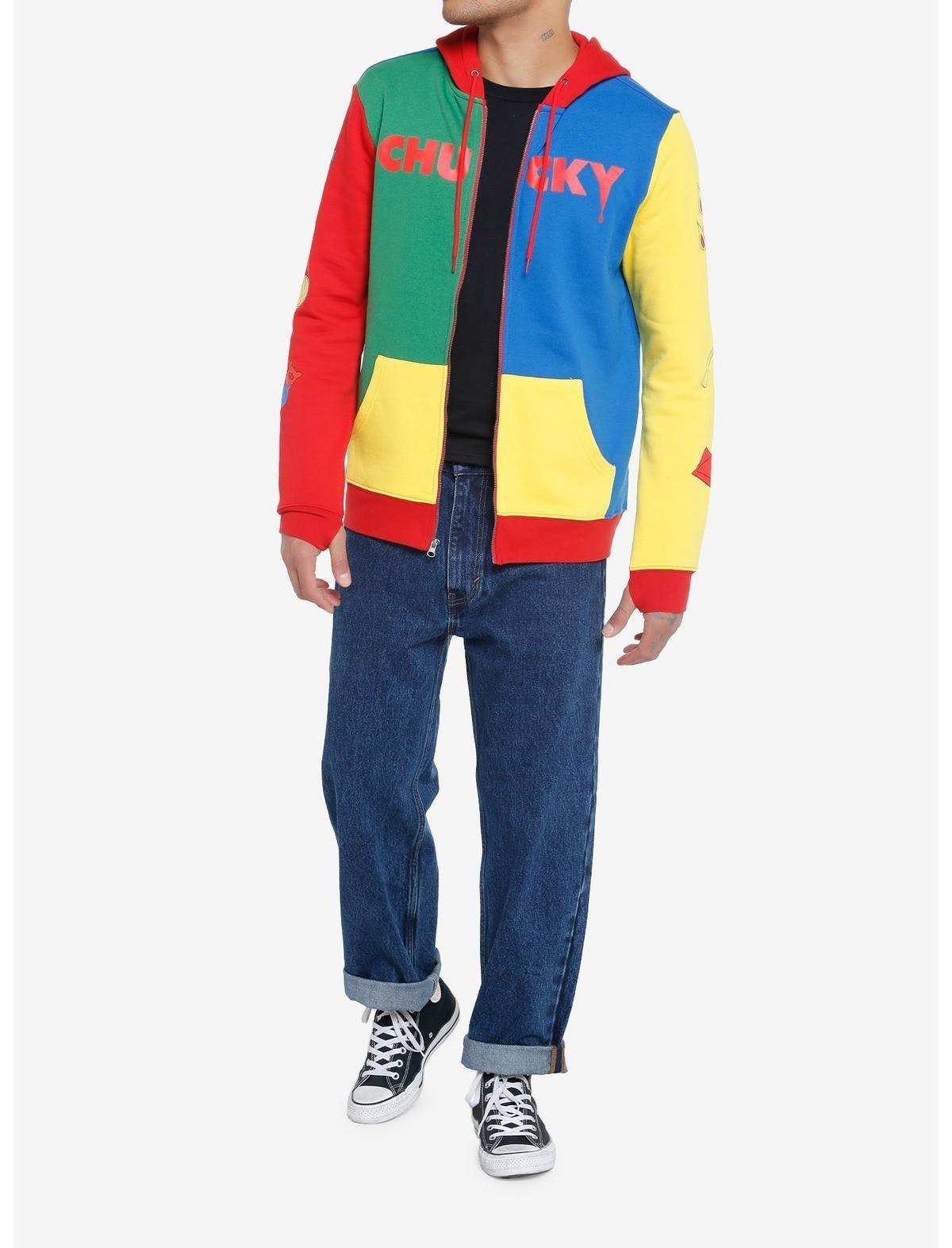 Chucky Color-Block Hoodie, MULTI, alternate