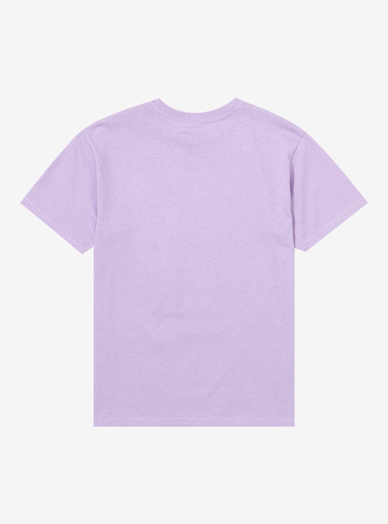 Minecraft Tonal Portrait Youth T-Shirt - BoxLunch Exclusive, LAVENDER, alternate