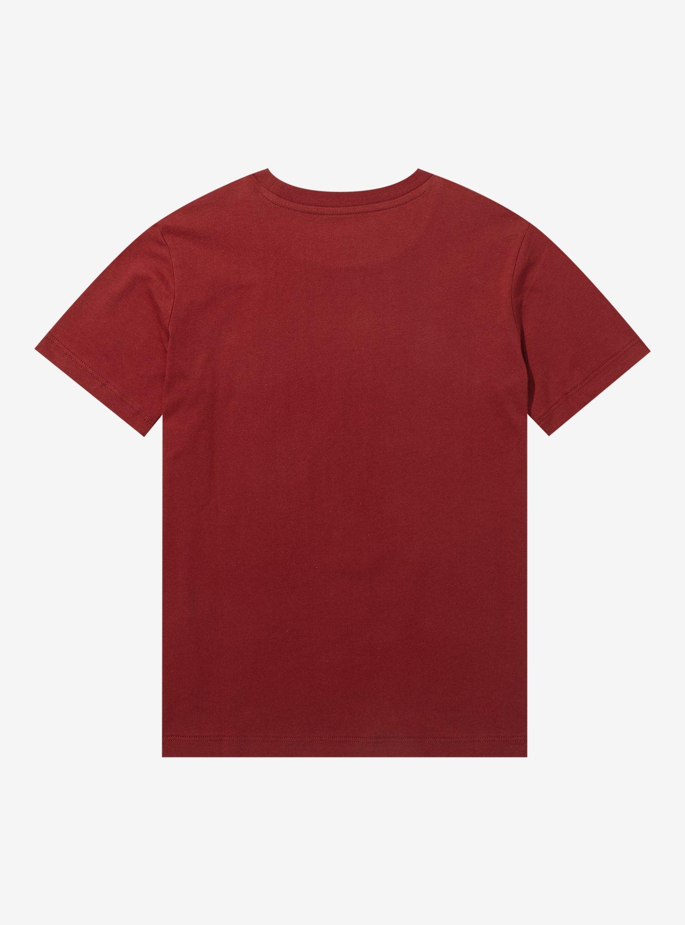 Our Universe Studio Ghibli Kiki's Delivery Service Fly With Spirit Youth T-Shirt - BoxLunch Exclusive, MAROON, alternate