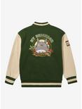 Our Universe Studio Ghibli My Neighbor Totoro Portrait Youth Varsity Jacket - BoxLunch Exclusive, FOREST, alternate