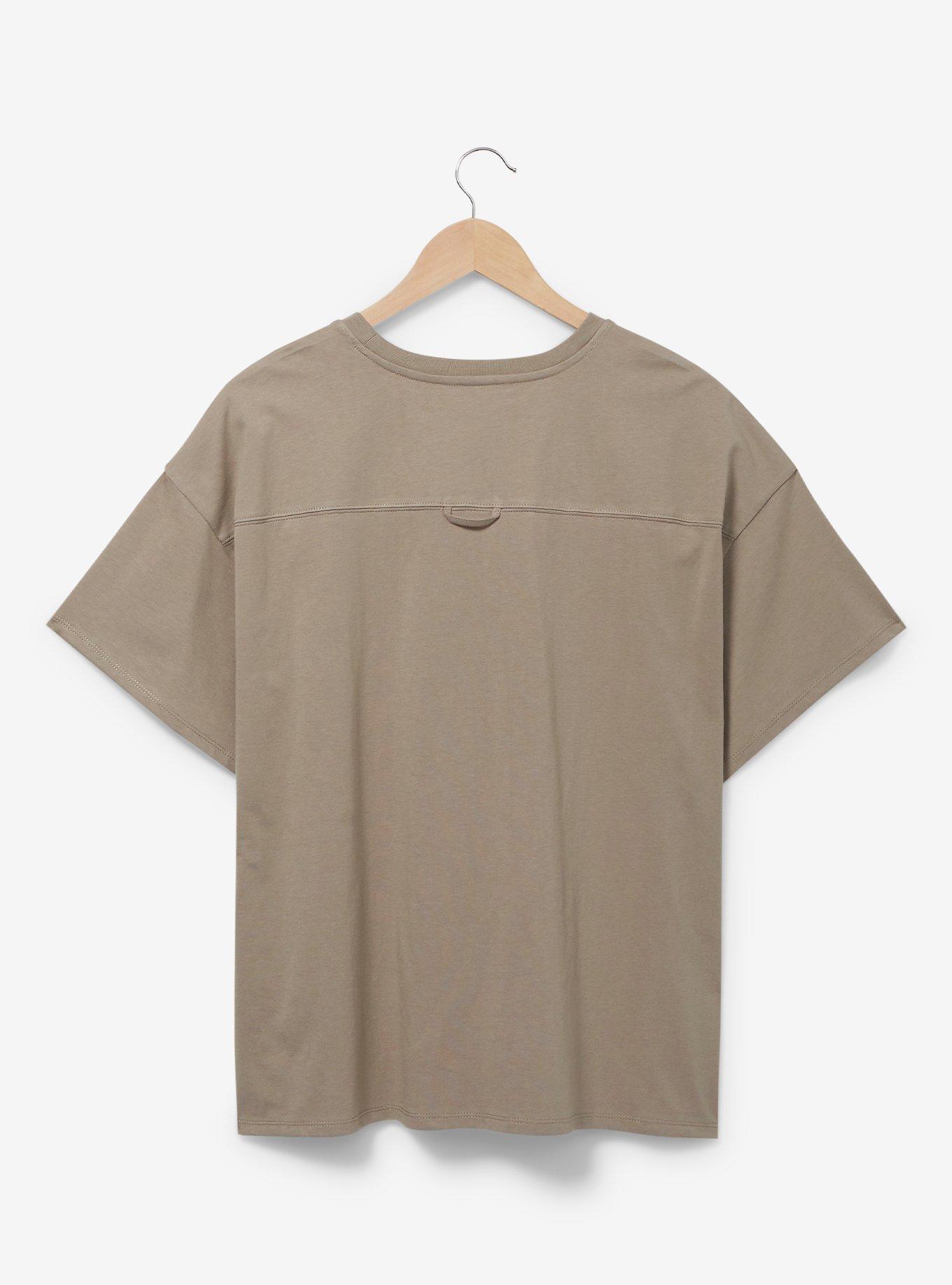 Studio Ghibli My Neighbor Totoro Distressed Totoro Portrait T-Shirt - BoxLunch Exclusive, GREY, alternate