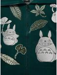 Studio Ghibli My Neighbor Totoro Allover Print Zippered Women's Sweater - BoxLunch Exclusive, DARK GREEN, alternate