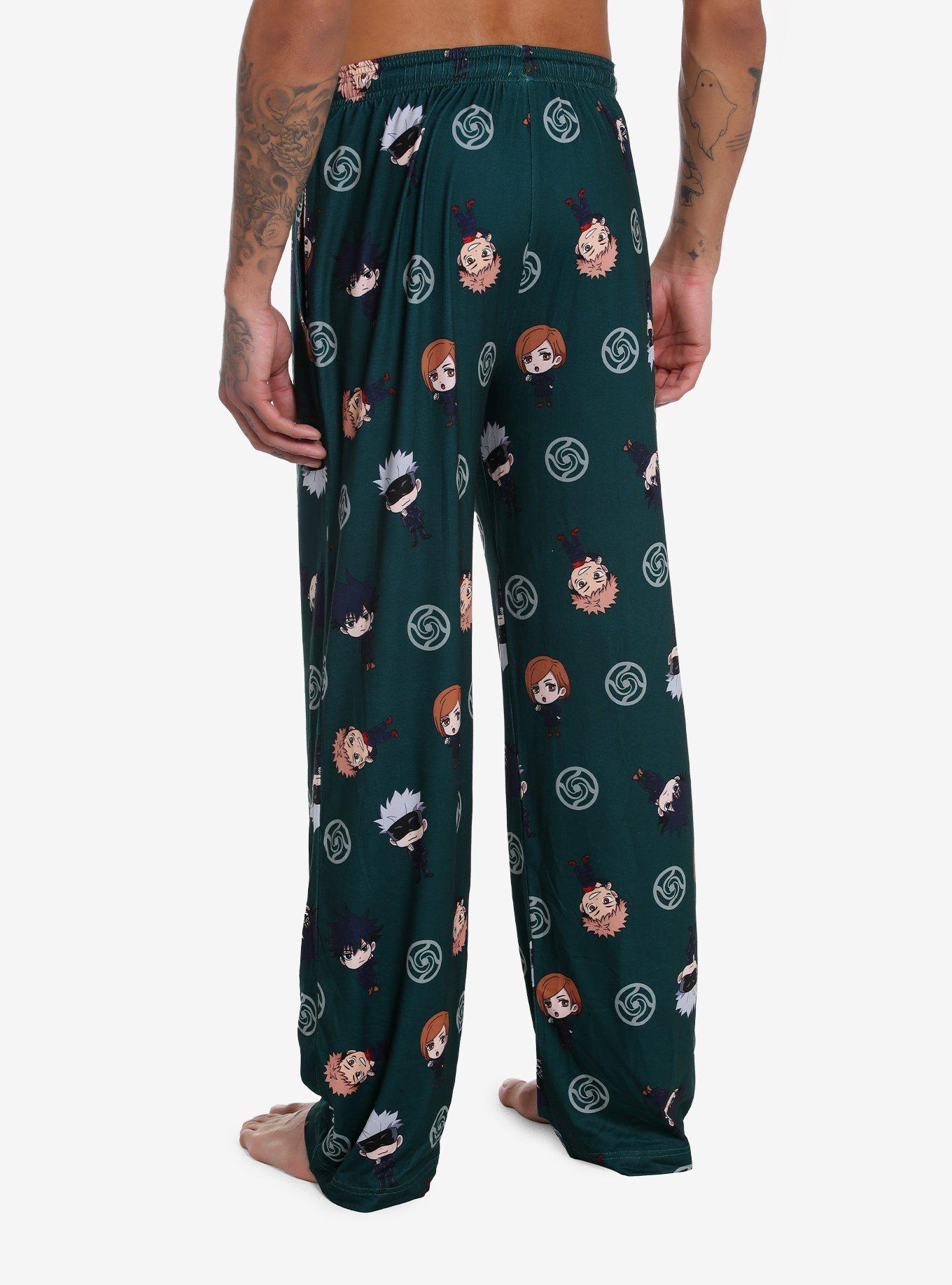 Jujutsu Kaisen Chibi Pajama Pants, MULTI, alternate