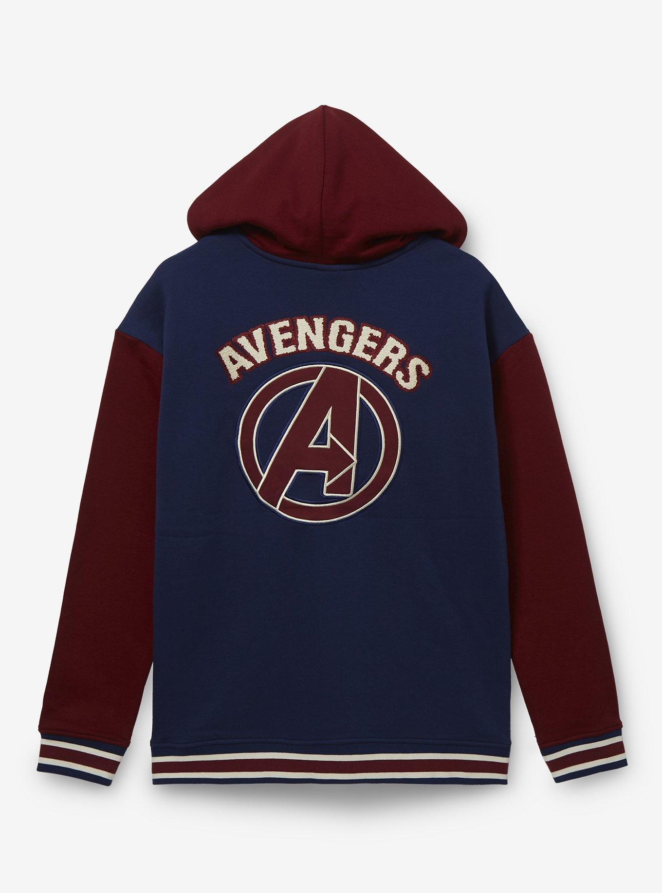 Our Universe Marvel Avengers Logo Color-Block Hoodie, , hi-res