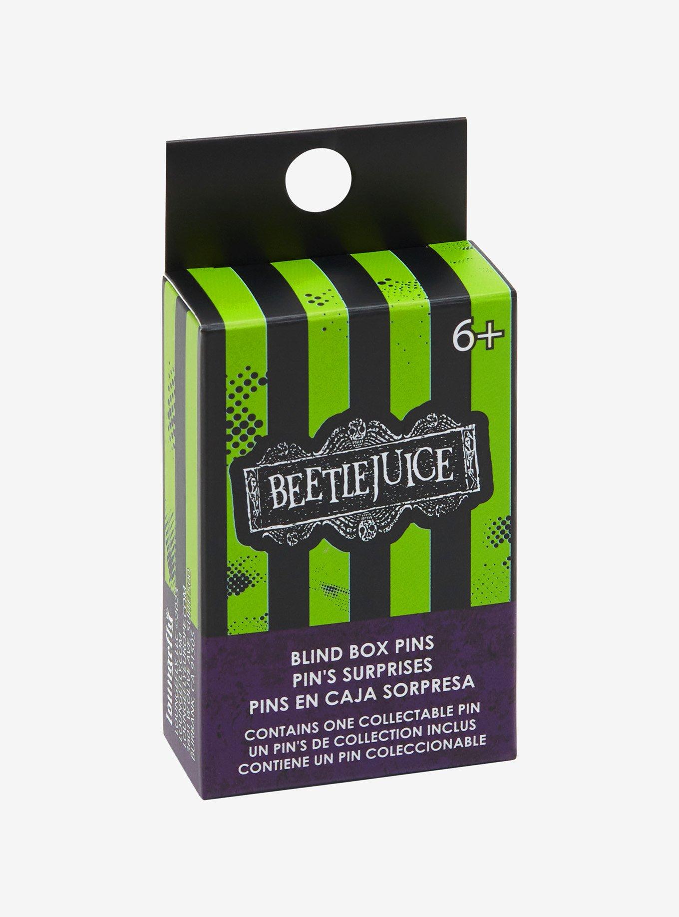 Beetlejuice Chibi Character Blind Box Enamel Pin, , alternate