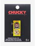 Chucky Doll Box Hinged Enamel Pin, , alternate