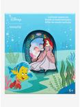 Loungefly Disney The Little Mermaid Lenticular Enamel Pin, , alternate