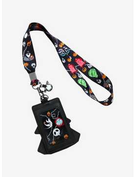 Loungefly The Nightmare Before Christmas Tree Lanyard With Cardholder, , hi-res