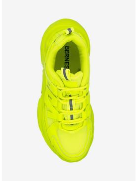 Briella Platform Sneaker Neon Yellow, , hi-res