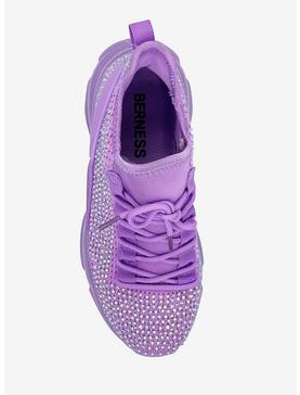 Freya Sparkle Platform Sneaker Purple, , hi-res
