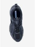 Madelyn Mixed Material Platform Sneaker Black, BLACK, alternate