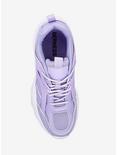 Madelyn Mixed Material Platform Sneaker Purple, PURPLE, alternate