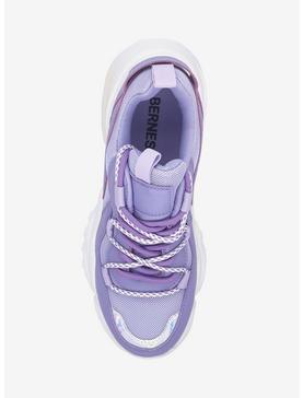 Nova Mixed Material Platform Sneaker Purple, , hi-res