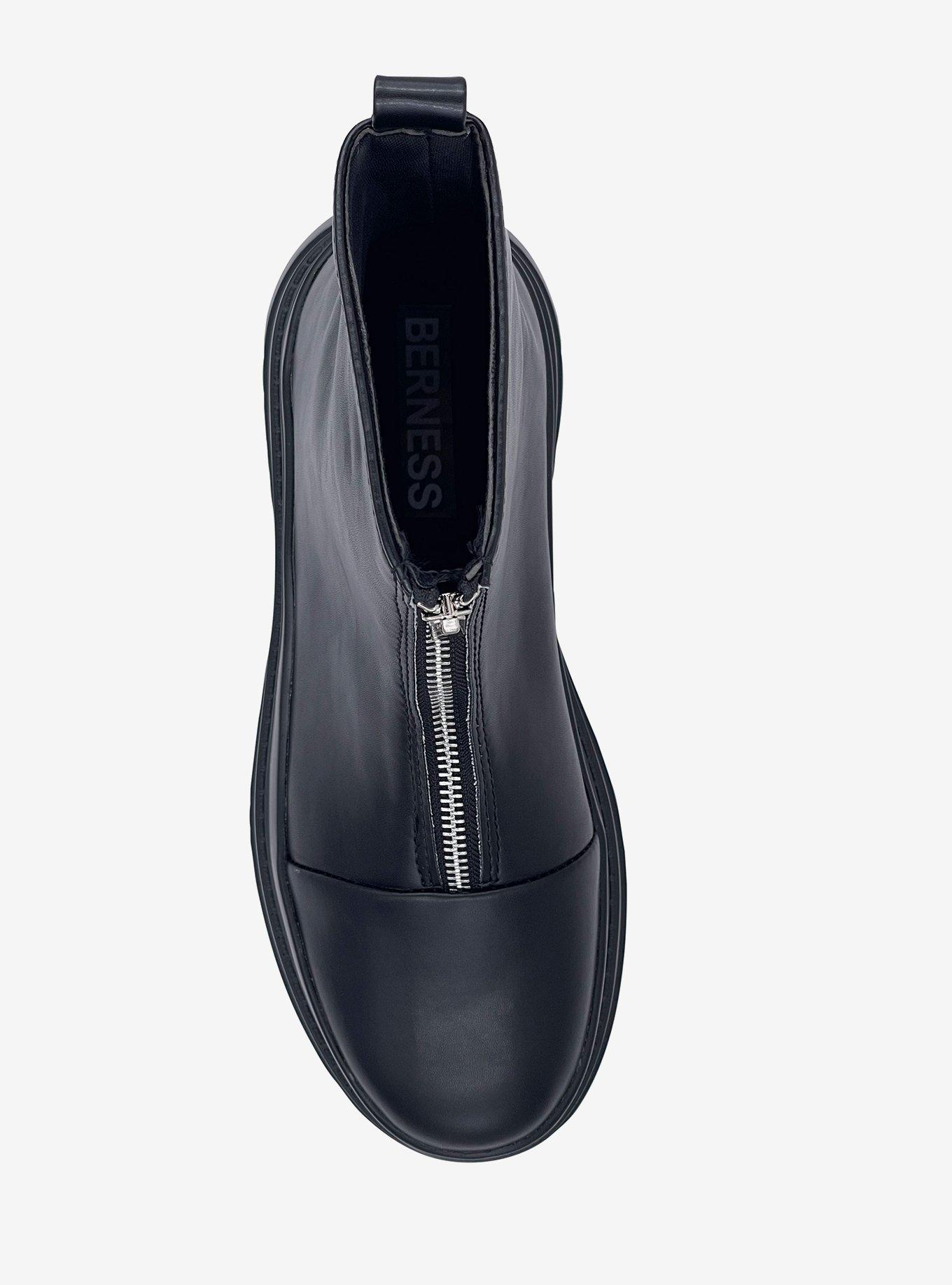 Taylor Platform Front Zip Bootie Black, BLACK, alternate