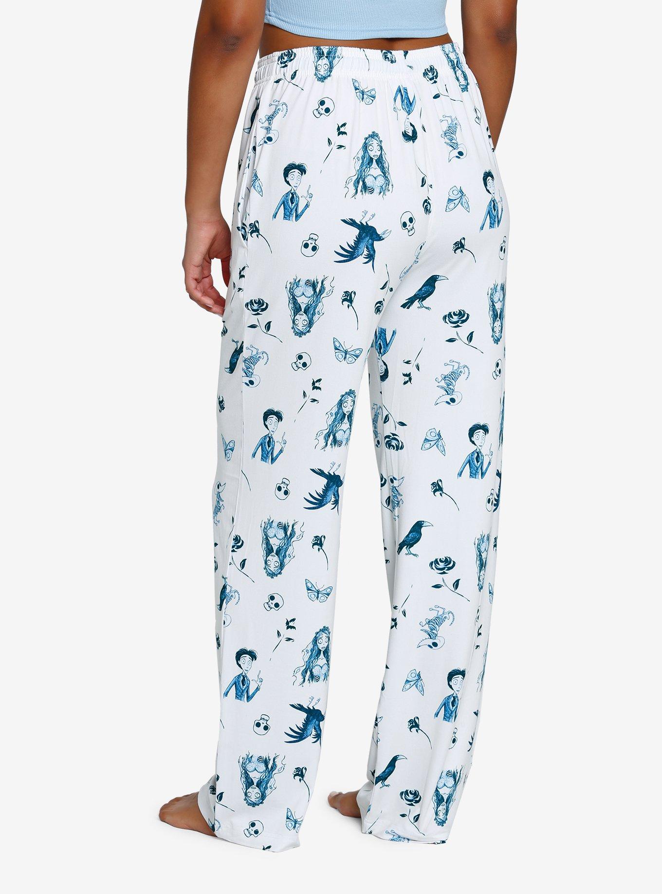 Corpse Bride Allover Toss Pajama Pants, , hi-res