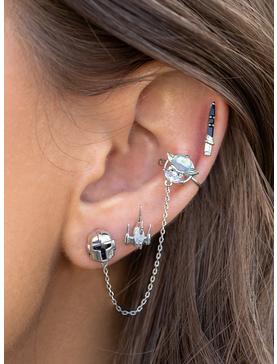 Star Wars The Mandalorian X Girls Crew This Is The Way Stud Earring Set, , hi-res