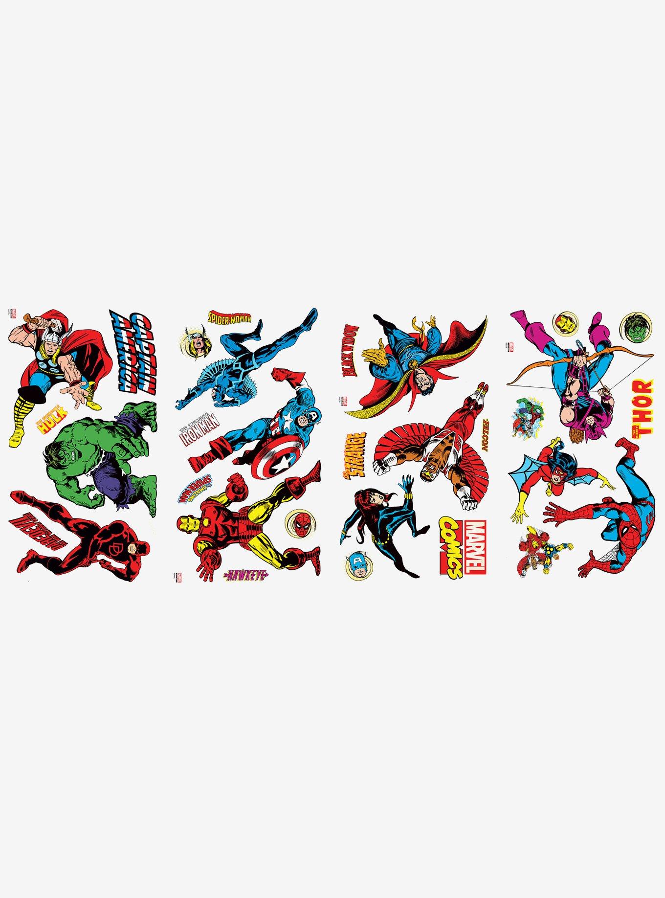 Marvel Avengers Classics Peel And Stick Wall Decals, , hi-res