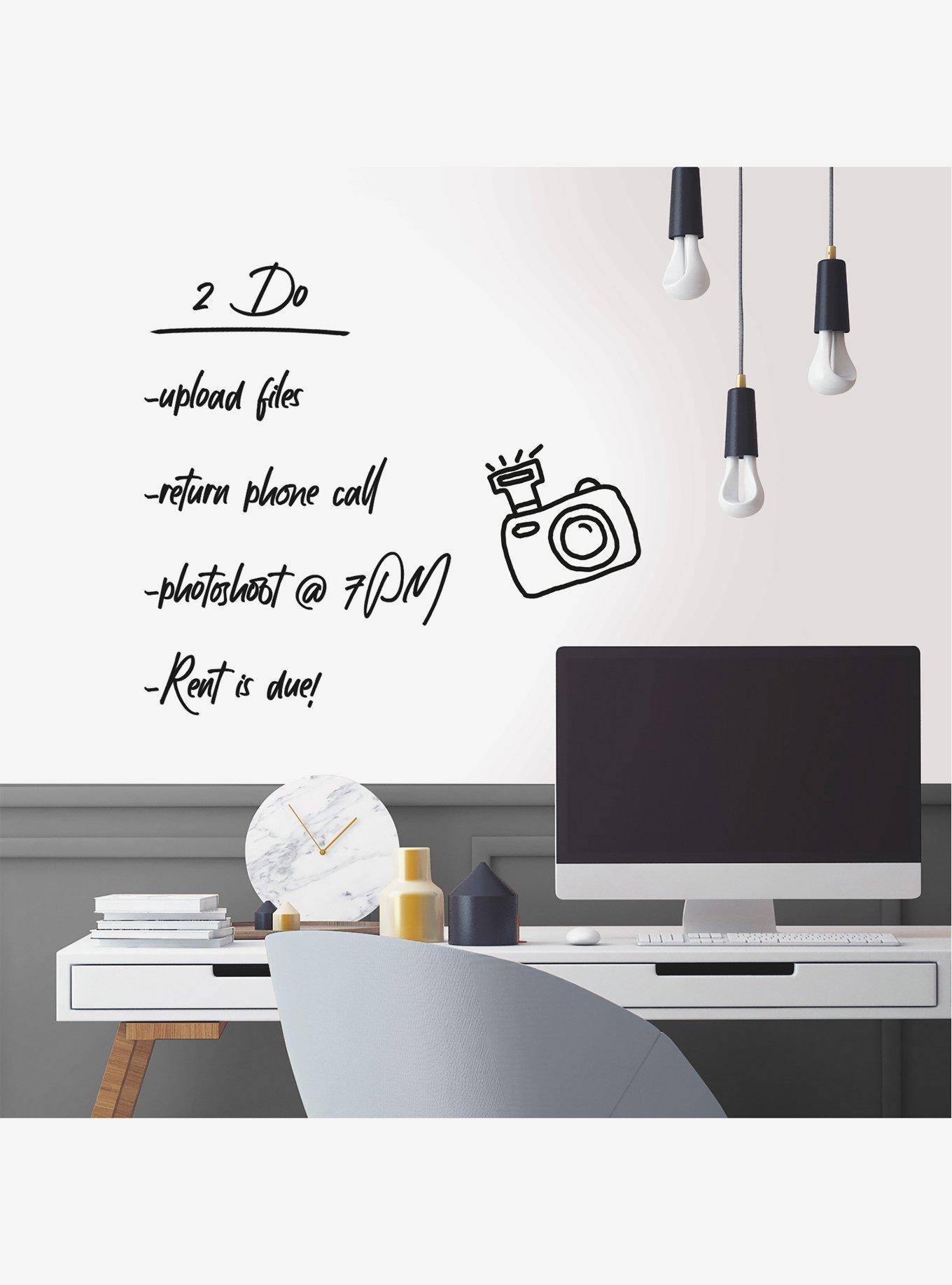 Dry Erase Peel & Stick Wallpaper, , alternate