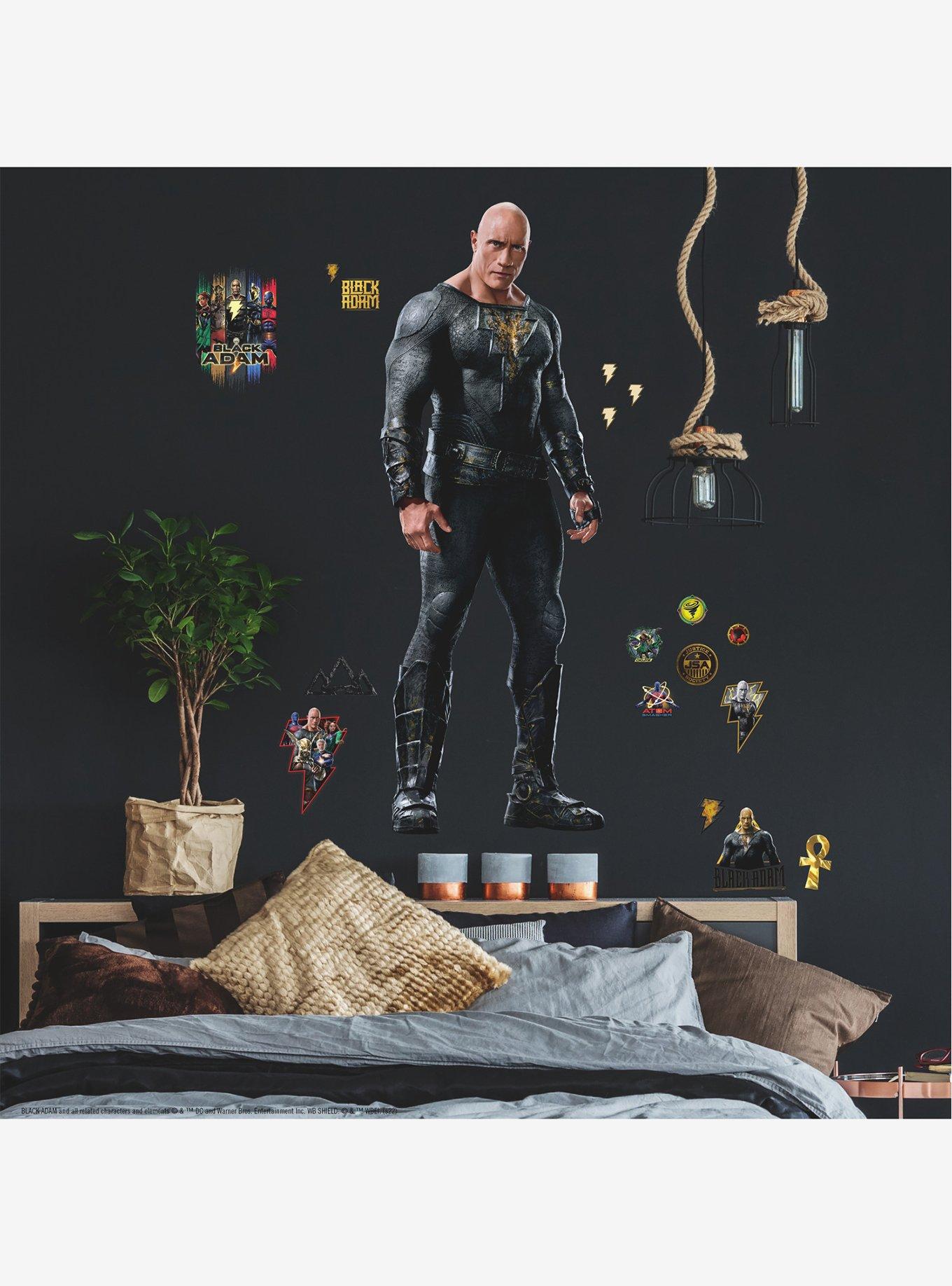 DC Comics Black Adam Giant Peel & Stick Wall Decals, , alternate