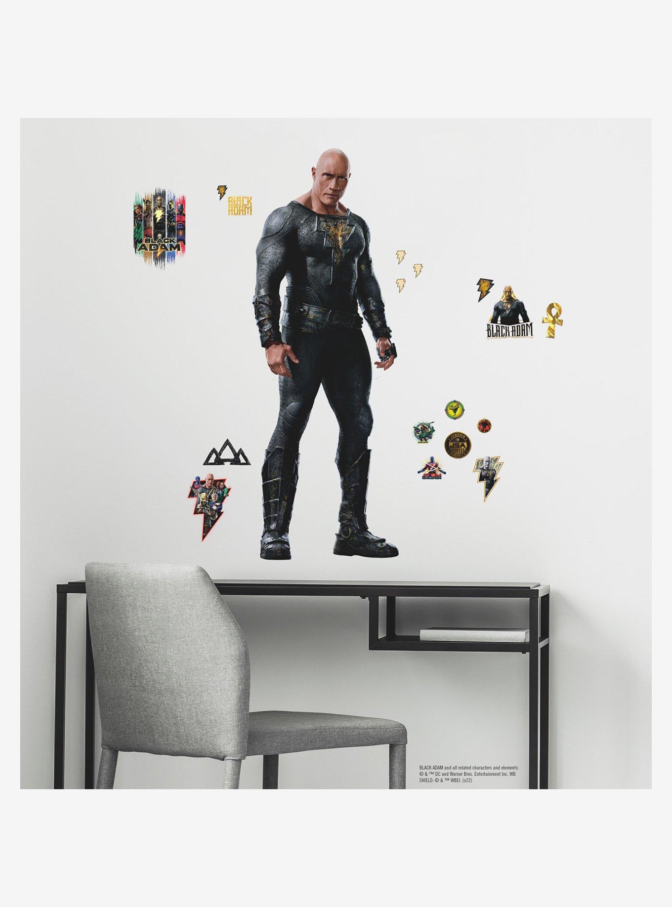 DC Comics Black Adam Giant Peel & Stick Wall Decals, , alternate