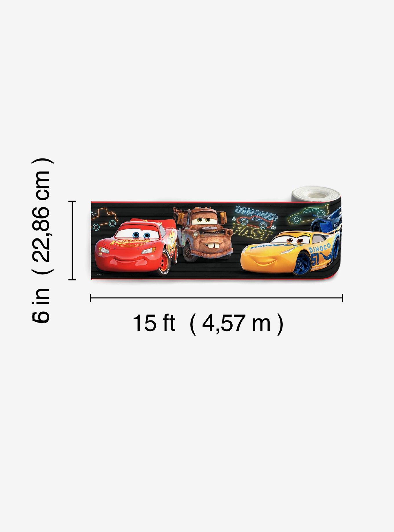 Disney Pixar Cars Piston Cup Racing Peel & Stick Wallpaper Border, , alternate