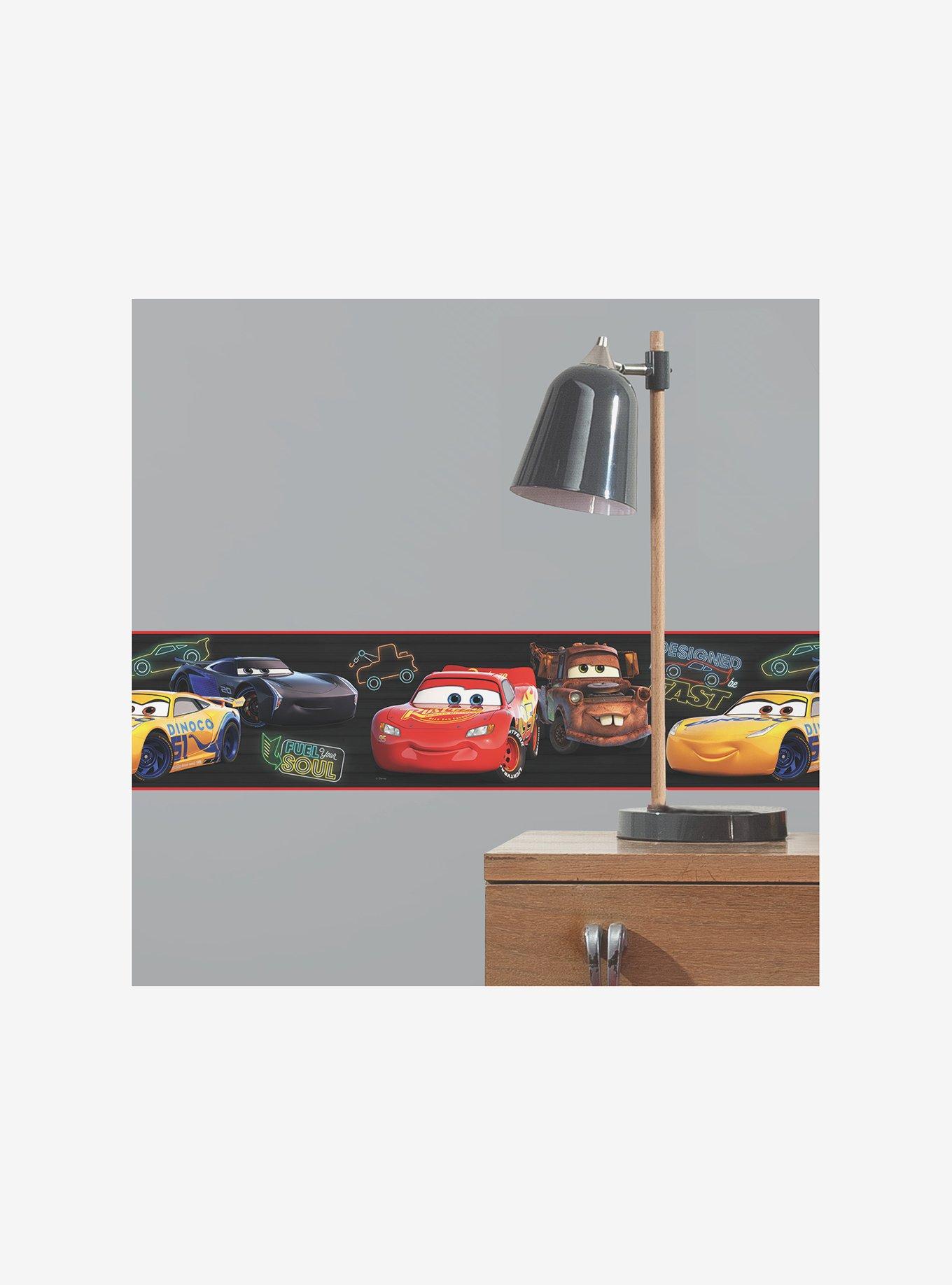 Disney Pixar Cars Piston Cup Racing Peel & Stick Wallpaper Border, , alternate