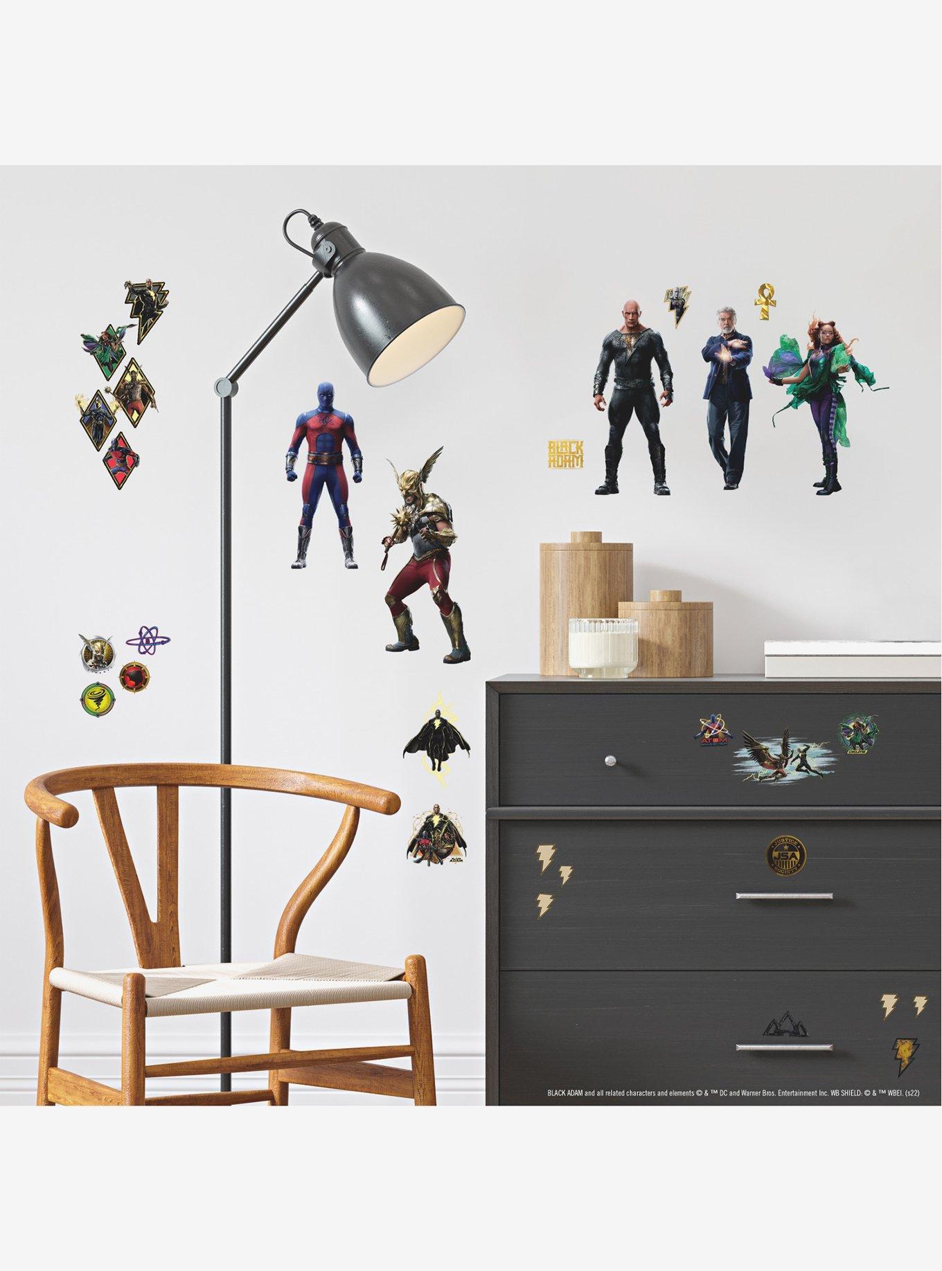 DC Comics Black Adam Peel & Stick Wall Decals, , alternate