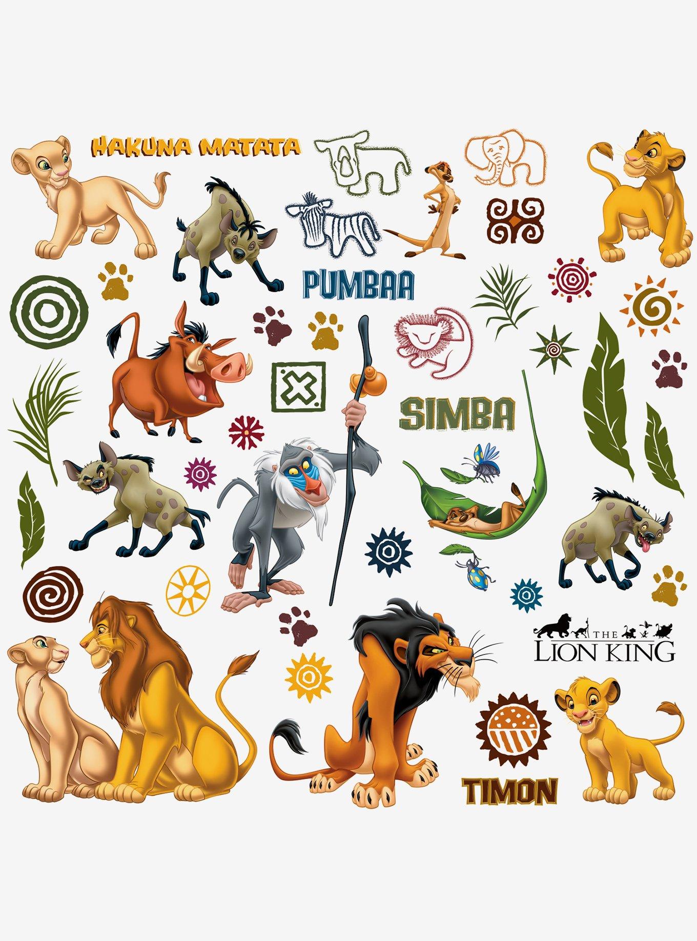 Disney The Lion King Peel & Stick Wall Decals