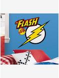 DC Comics The Flash Classic Logo Peel And Stick Giant Wall Decals, , alternate
